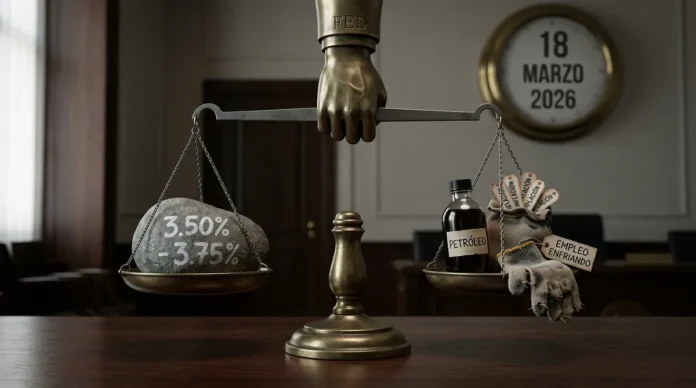 La Fed mantuvo la tasa en un rango estable y optó por un tono cauteloso