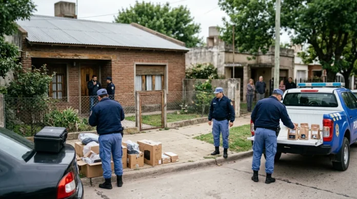 Allanaron la casa de un adolescente en Sunchales por amenazas contra colegios