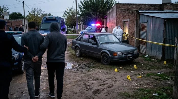 Detuvieron a dos sospechosos tras el hallazgo del cuerpo de un conductor en San Lorenzo