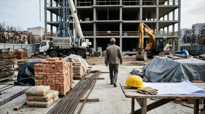 Construcción en baja: el sector opera a la mitad de su capacidad