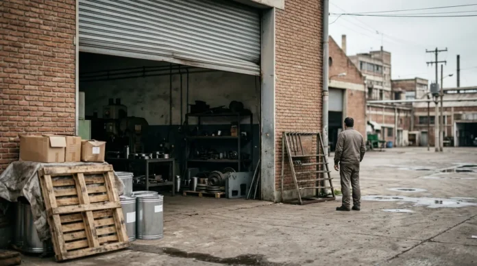 La producción industrial acumula ocho meses de caída y acelera en febrero