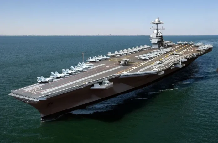 EE.UU. retira del Medio Oriente al portaaviones USS Gerald R. Ford