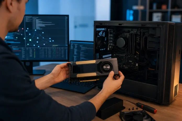 GPU de servidor Nvidia V100 por 200 dólares: la modifican para correr IA en una PC común