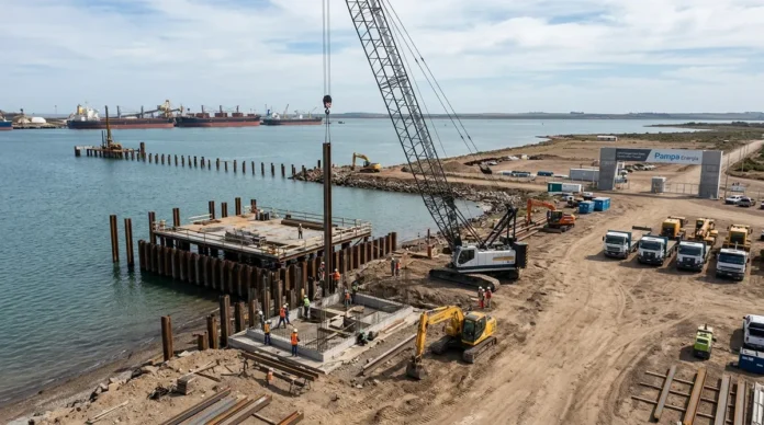 Pampa Energía inicia obras portuarias para su planta de urea de USD 2.700 millones