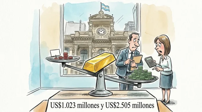 La AGN le atribuye al BCRA una pérdida de US$1.023 millones con el oro de las reservas