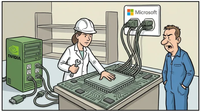Microsoft presentó Maia 300, su chip de IA para depender menos de Nvidia