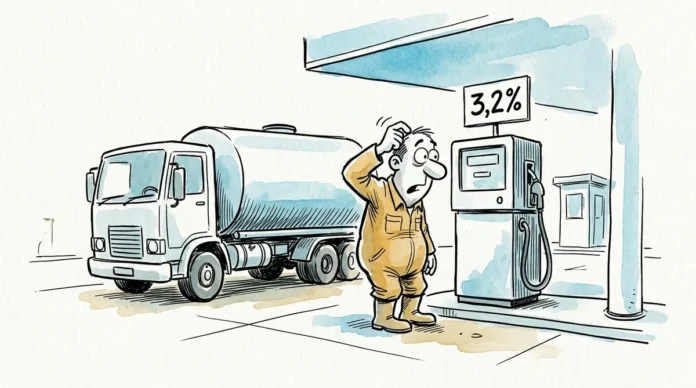 La inflación mayorista se aceleró a 3,2% en septiembre por el petróleo y el gas