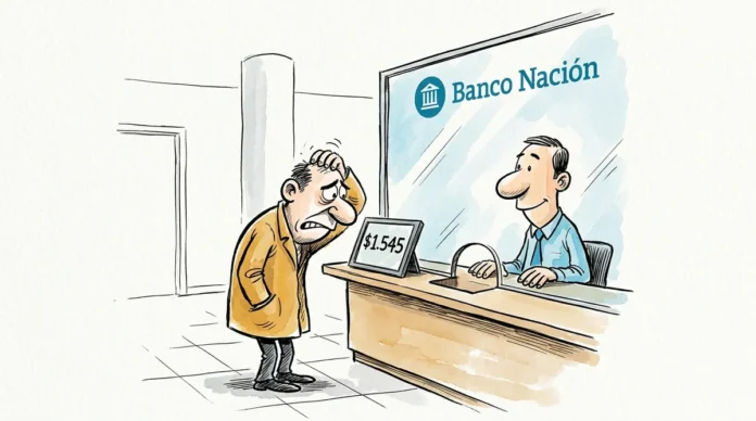 El dólar oficial sube a $1.545, máximo del mes, y el BCRA suma más de US$1.100 millones